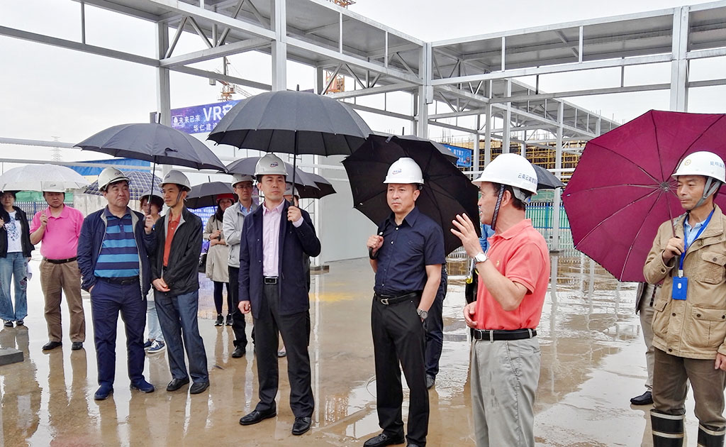 昆明市副市長洪維智到大漁Ｂ11地塊建設(shè)項(xiàng)目調(diào)研-云南能投居正產(chǎn)業(yè)投資有限公司